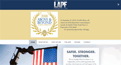 Desktop Screenshot of lapolicefoundation.org